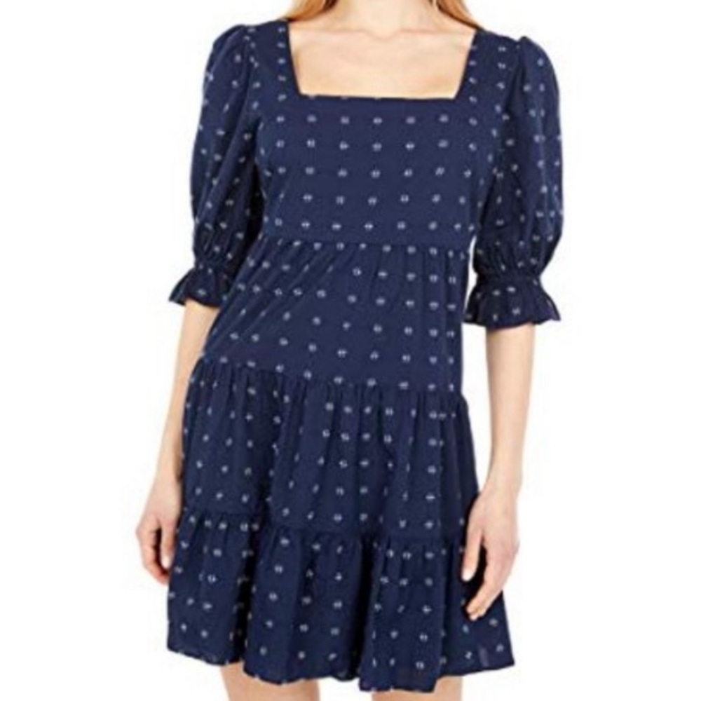 Madewell Square Neck Mini Dress